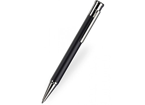 Otto Hutt Design 04 Ballpoint - Square Guilloche Matt Black