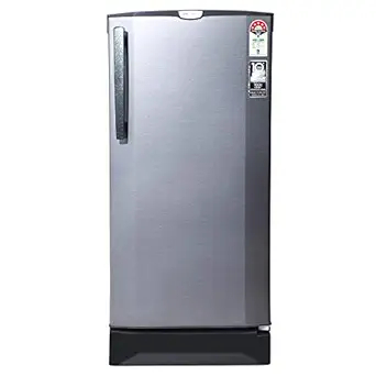 Godrej 190 L 5 Star Inverter Direct-Cool Single Door Refrigerator with Jumbo Vegetable Tray (RD 1905 PTI 53 SI ST, Sleek Steel)