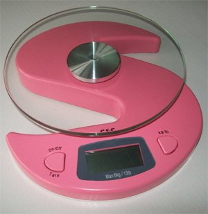 G&G KS-Rosa 6000g/1g Küchenwaage Briefwaage Tischwaage Digitalwaage Scale - 3