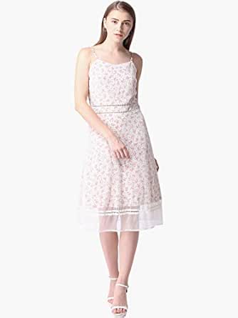 loft white floral dress