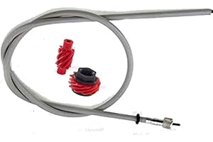 AER MOTO SPARE PARTS KIT TRASMISSIONE CAVO CONTACHILOMETRI TACHIMETRO E INGRANAGGI RINVIO COMPATIBILE CON VESPA 50 R L N SPECIAL