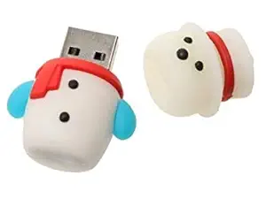 Generic Christmas Snowman USB 2. 0 Flash Drive Pendrive Memory Stick U Disk 4GB