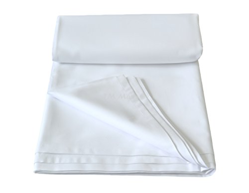 Bettlaken Haustuch Betttuch Laken Tischdecke 100%Baumwolle ohne Gummizug(5 Verschiedene Größe) (140x200cm)(4)