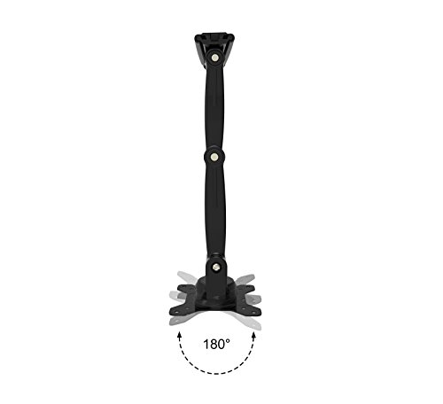 Duronic DM35W1X3 Wandmontierbare Monitorhalterung für einen LCD / LED Computer Bildschirme / Fernsehgeräte mit Kipp und Drehfunktion - 7