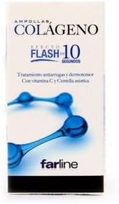 Farline Collagen Flash Effect Ampoules 10 Seconds 2 Amp. of 2 ml
