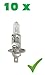 Produktbild PRAKTISCHES 10er SET! (Grundpreis: 1,85 EUR/Stk) 10 x H1 24V 70W P14.5s Glühlampe Glühbirne Halogen-Scheinwerfer-Lampe Halogen-Lampe Auto-Lampe