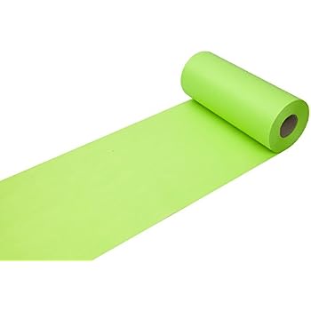 Sizoflor Tischband 25 Meter Rolle, 30 Cm Breit, Apfelgrün – Inkl. 300 Mini-Dekodiamanten Gratis