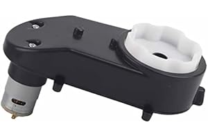 HILITAND Caja De Cambios Del Motor Eléctrico RS390 6 V/12 V 12000-20000 RPM Engranaje Para Juguete De Coche De Niños (12 V 12000 RPM)