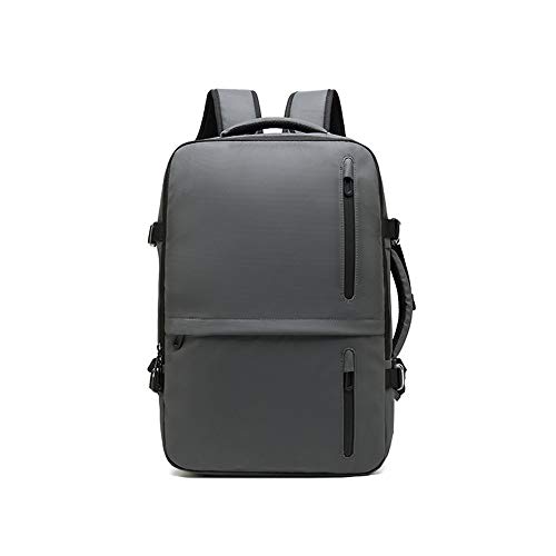 Preisvergleich Produktbild Reiserucksack, USB-Computerrucksack, Multifunktionstasche im Großraum-Teleskopdesign, Geeignet für Männer und Frauen Beim Arbeiten / Einkaufen / Reisen,Gray