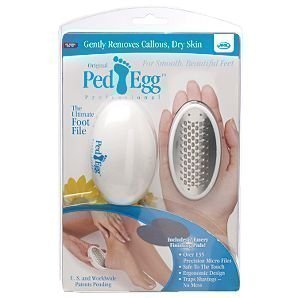 JML Ped Egg Footcare File - White