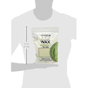 Salon System 700g Just Wax Multi Flex Stripless Wax Brazilian Leg/Underarm Wax Tea Tree and Calendula - Image 5