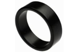 Rebetomo Anello magnetico nero forte per trucchi magici da 18/19/20/21 mm, accessorio decorativo per le dita, accessorio da mago per Vanish Coin Magic Close Up Street Gimmicks puntelli (21 mm)