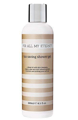 Pour Tous My Eternity Tan Économie Gel Douche 250ml Naturel Auto-Bronzant Extension Corps sans Paraben avec Provitamine B5 et Certifié Bio Aloe Vera Plus Sweet Orange et Pamplemousse Extrait