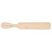 SIBEL Wooden waxing spatula - Retangular for legs (7400200)