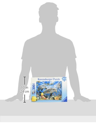 Imagen 3 de Ravensburger - Puzzle con diseño de delfines, 300 piezas (13052 8)
