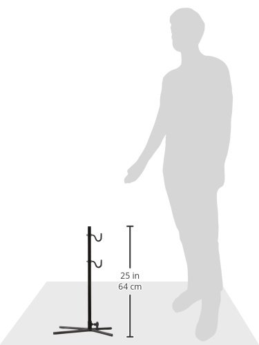 Point Fahrradhalter Präsentationsständer mit gummierten Haken – verstellbar für jeden Rahmentyp, schwarz, 13600201 - 2