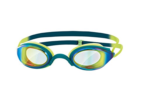 Zoggs Fusion Air Gold Gafas de Natación, Hombre, Espejo/Azul, Talla Única