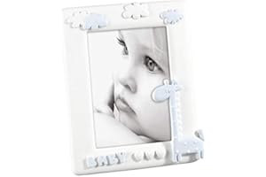 MASCAGNI Cornice Portafoto Da Bambino Formato 13X18 Colore Azzurro Celeste