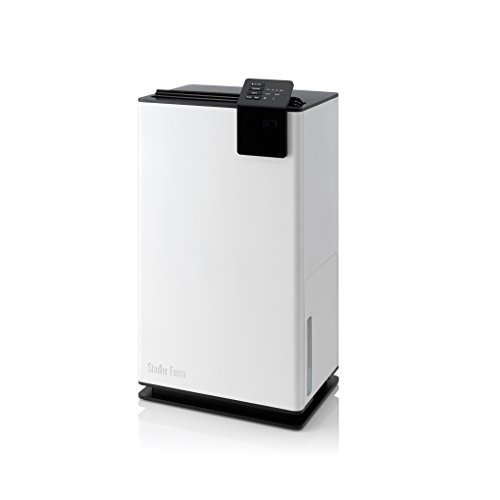 STADLERFORM Albert Little Dehumidifier, 10 Litre, 184 W, White with Black Top