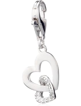 Esprit Damen-Charm Herzen 925 Sterling Silber 4428200