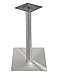 Produktbild Tischgestell Single Edelstahl Quadratisch 45 x45 cm Untergestell Tischfuß Bistrotisch Bistro Gastro Tisch