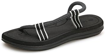 Tianmao Unisex Slippers, Slippers Summer Sandals Men Couple EVA Flip Flops Breathable Beach Shoes (8UK(42EU), Black)