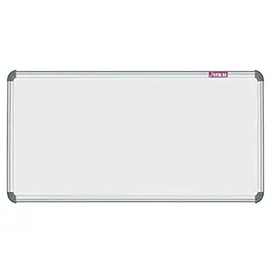 Jaykal Jnova (Non-Magnetic) Hanging Whiteboard and Greenboard Double Sided Board, Chalkboard for Kids (JWB60120), Lightweight Aluminium Frame, 2x4 Feet (Pack of 1)
