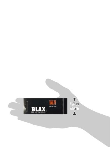 Blax Haargummis ohne Metallteile braun - 3