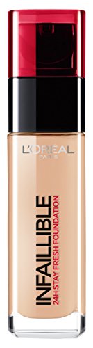 L'Oreal Paris Infallible 24Hr Liquid Foundation, Rose Beige 145, 30ml