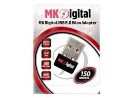 Preisvergleich Produktbild MK-Digital USB 2.0 Wlan Adapter 150 MBit