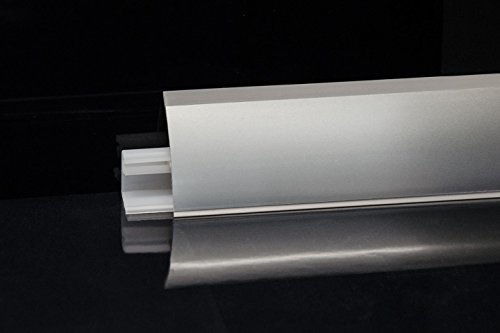 Küchenabschlussleiste WA 09; Länge 2,50m (Edelstahlfarbig)
