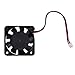 Produktbild Noradtjcca DC 12V 4CM 2 Pin 2 Lines 4500RPM Brushless VGA-Grafikkarte Kunststoff Cool Kühler Lüfter für Laptop PC Computer Fall