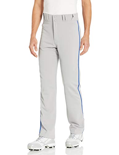 Easton Rival 2 Pantalon de Baseball à Passepoil pour Adulte avec Double Renfort au Niveau des Genoux Taille élastique avec Logo intérieur 2 Couleurs 2 Poches pour Gants 100% Polyester