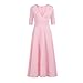 Produktbild BHYDRY Frauen langes Ballkleid Abschlussball Damen Abend Party Swing KleidSmall,Rosa