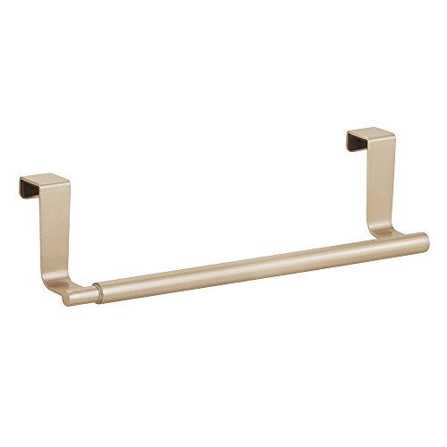 Preisvergleich Produktbild InterDesign 29368EU Forma erweiterbarer Handtuchhalter mit Türbefestigung, Pearl Champagne