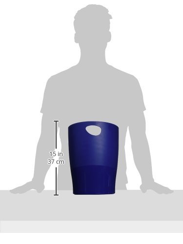 5 Star 453104AD Papierkorb Design Deluxe, blau - 2