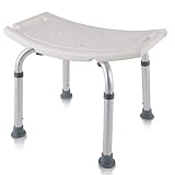Montar manual incluido; Fácil montaje, estable y robusto para un seguro duchas y Baden. ventosa consejos a todos los cuatro patas para antideslizante