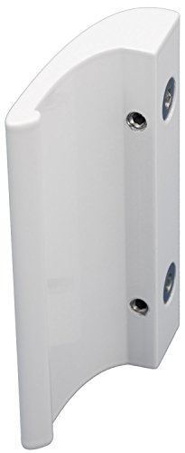 Balkongriff Ziehgriff Terrassentürgriff – Luxury – Aluminium (weiss – RAL 9016), inkl. Montageschrauben - 4