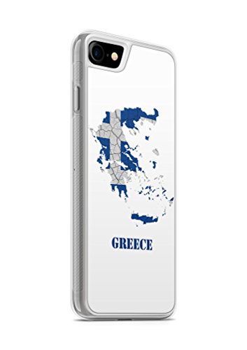 iPhone 8 Griechenland Athen 5 SILIKON Flipcase Tasche Hülle Case Cover Schutz Handy TRANSPARENT
