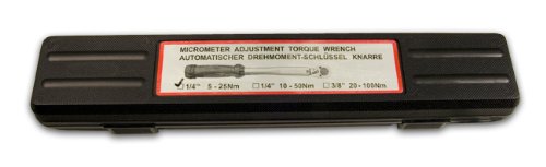 Drehmomentschlüssel 1/4 Antrieb, 5-25 NM Drehmoment Schlüssel - 2