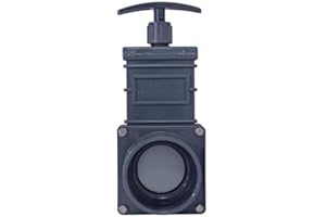 TEICHPOINT AquaForte X-Clear Günstiger Zugschieber, Ø 63 mm, ideal für niedrigen Druck