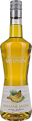 Monin Creme de Banane Jaune Liqueur 700 ml