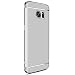 Produktbild Caler Samsung Galaxy S6 Hülle, Hoch Qualität Stoßfest Hart PC Ultra Slim abziehbar Schutzhülle Kratzfest Bumper Case Cover Schale für Galaxy s6 (Samsung Galaxy S6, Silber)