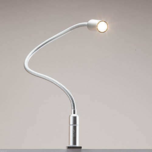 4W LED Bettleuchte dimmbar Leseleuchte Flexleuchte Nachttischlampe Bettlampe Leselampe - 4