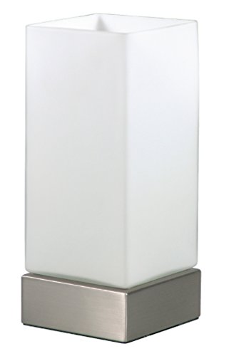 Preisvergleich Produktbild TronicXL Touch Funktion Lampe Tischleuchte Nachttisch Tisch Leuchte Metall + Glas