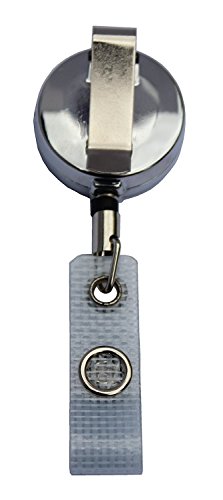 Schlüsselanhänger Ausweis Aufroller „YOYO“ Anhänger Ausweisanhänger Clip Karten Kartenaufroller Ausweisaufroller Halter Ausweishalter Kartenhalter - 2