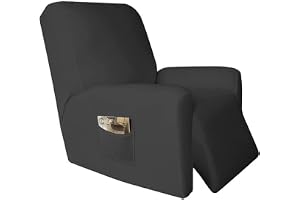 4-Pieces Recliner Slipcovers för Lazy boy Recliner Covers Recliner Couch Covers Recliner Chair Cover Non Slip Reclining Slipcovers med förvaringsfickor Möbler Protector för vardagsrummet (Color : #2