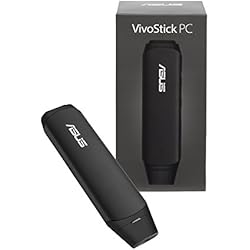 ASUS Vivo Stick TS10-B003D - Mini Ordenador (Intel Atom x5-Z8300, 2 GB de RAM, 32 GB de almacenamiento eMMc, Intel HD Graphics, Windows 10) Negro