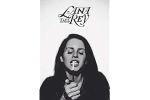 Blue Throat Trident Collection Poster de chanteur Lana Del Rey 30,5 x 45,7 cm
