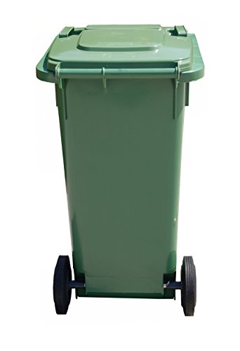 Müllbehaelter 120 Liter grün - 4